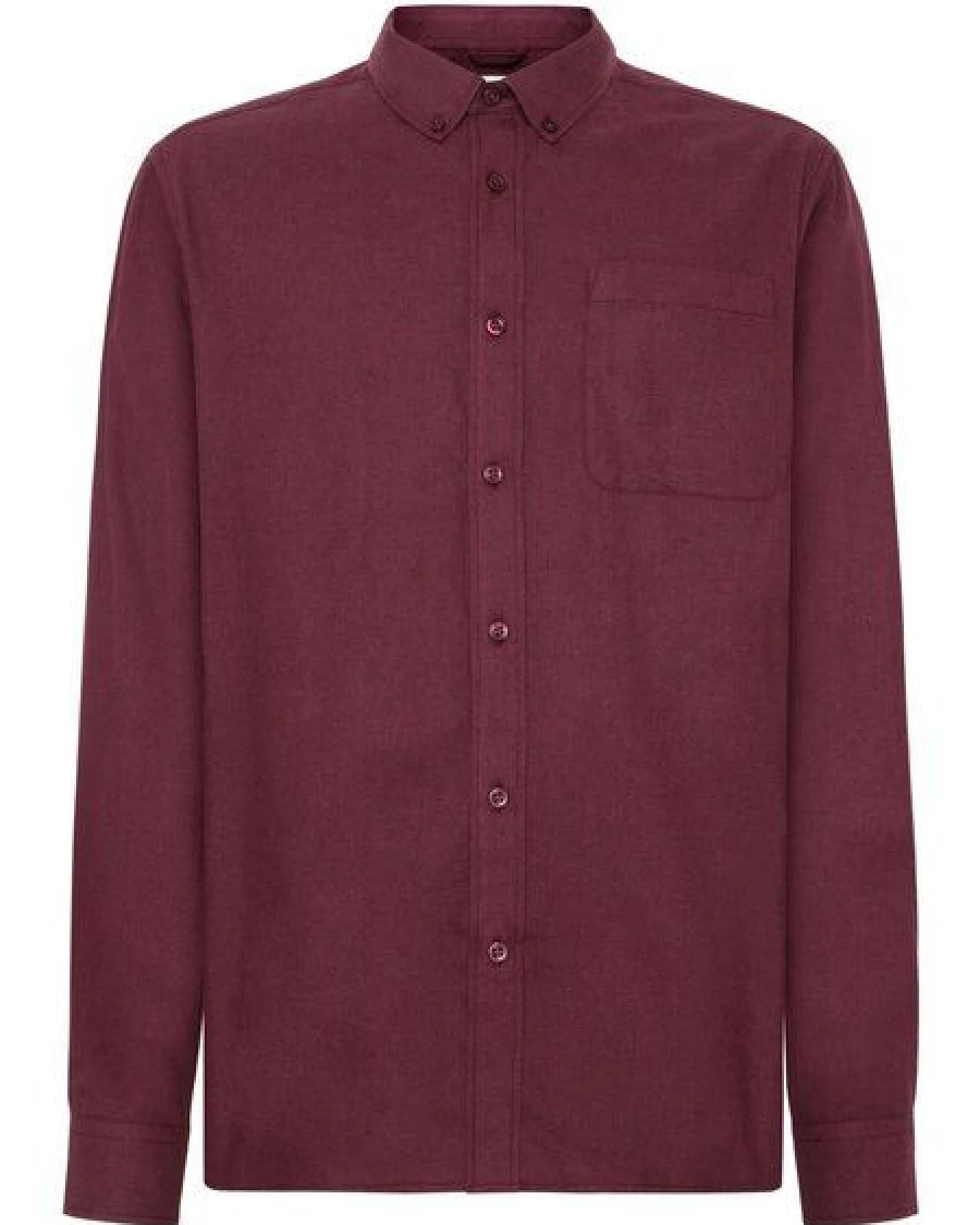 KnowledgeCotton Apparel Flanellhemd- Elder Regular Fit - aus Biobaumwolle – Ansicht 4