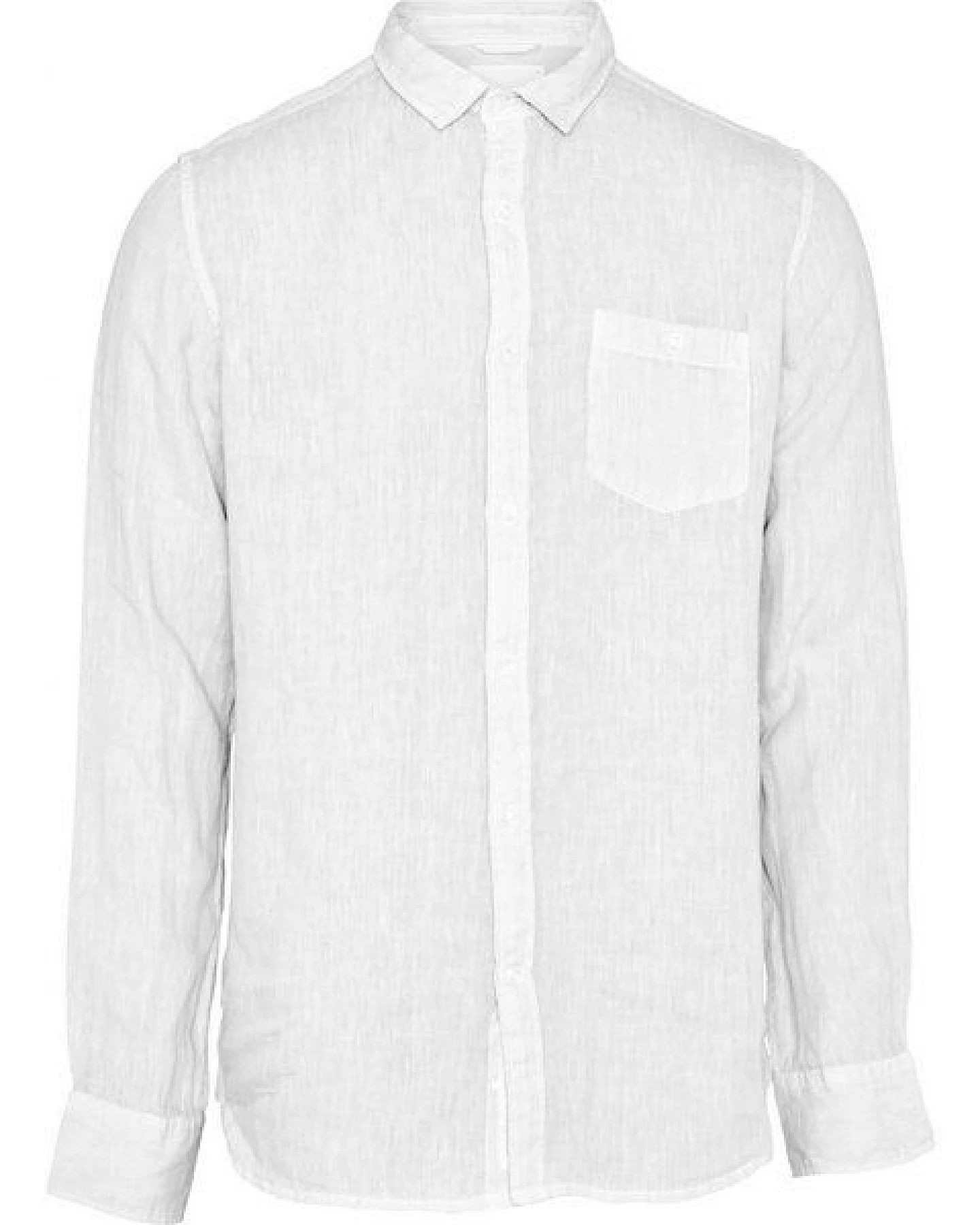 KnowledgeCotton Apparel Leinenhemd - Custom fit linen shirt – Ansicht 4