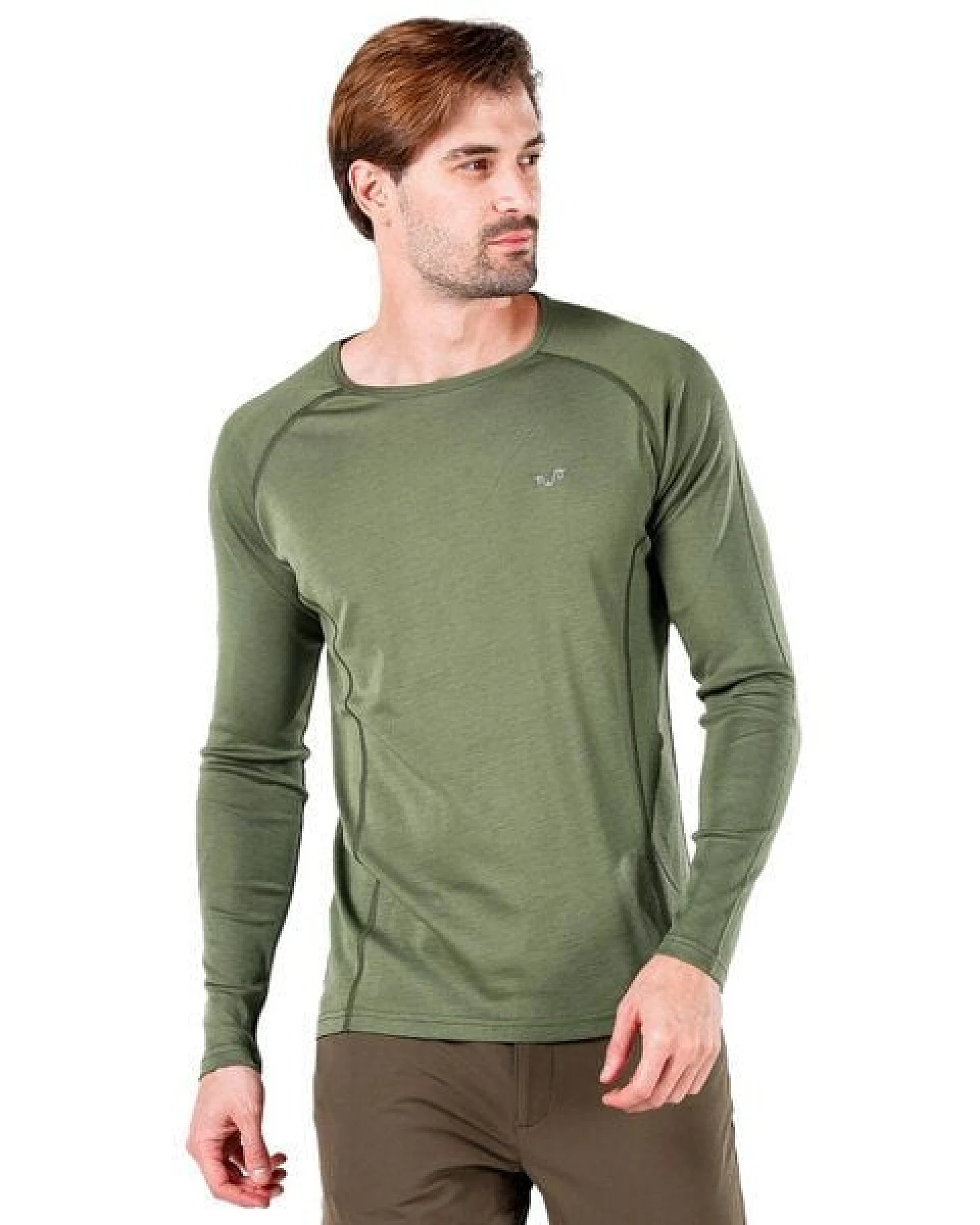 Woolona Langarmshirt - REMUS - 100% Merinowolle – Ansicht 2