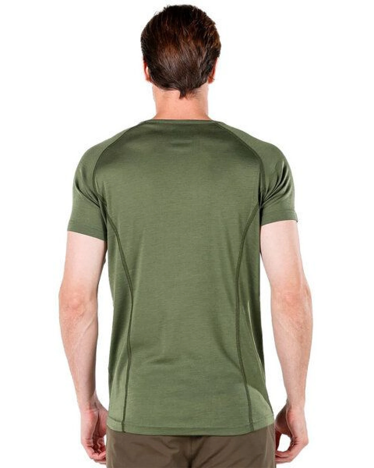 Woolona Kurzarmshirt - BERG- 100% Merinowolle – Ansicht 3
