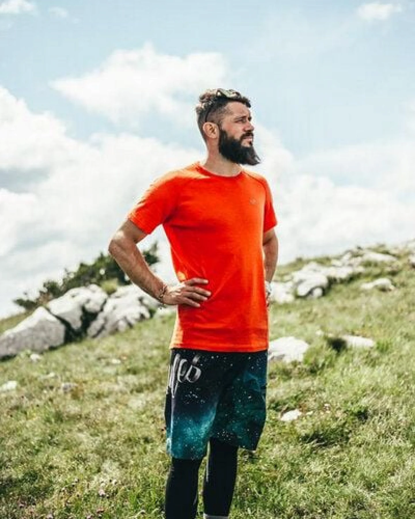 Woolona Kurzarmshirt - BERG- 100% Merinowolle – Ansicht 4