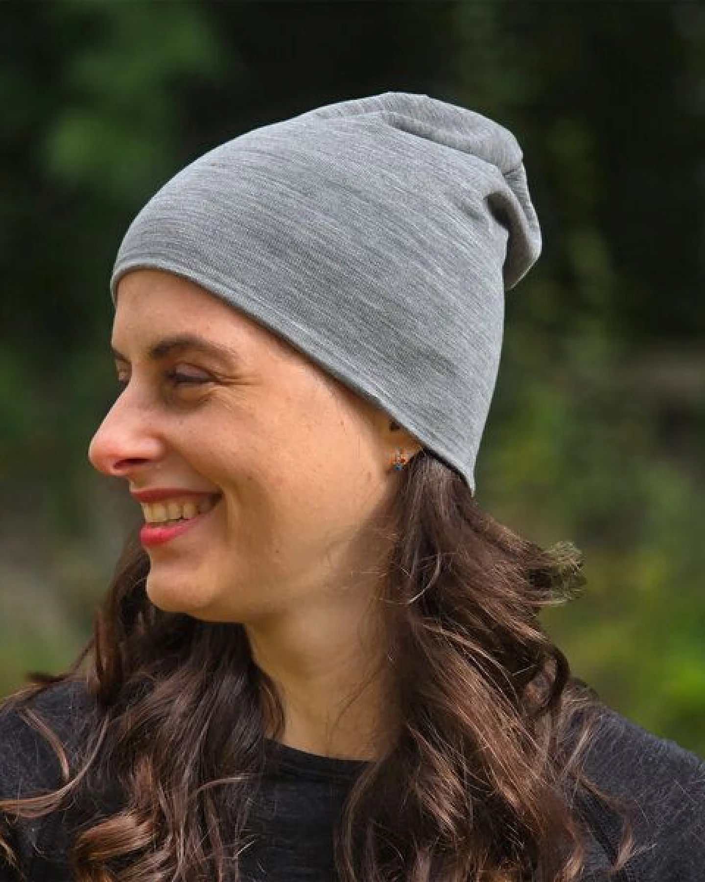 Woolona Beanie Mütze Merinowolle - 100% Merinowolle – Ansicht 2
