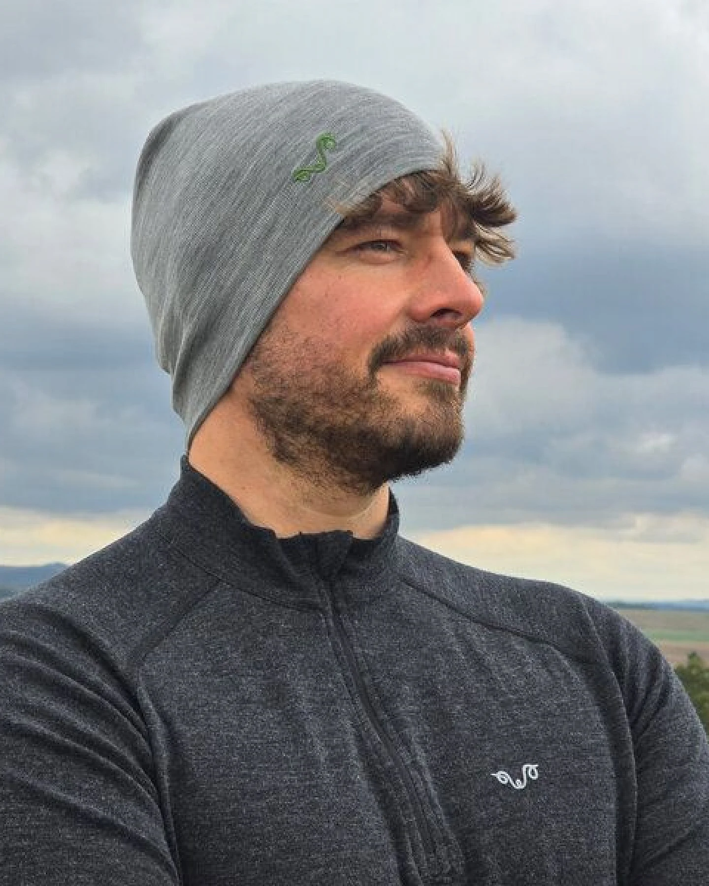 Woolona Beanie Mütze Merinowolle - 100% Merinowolle – Ansicht 3