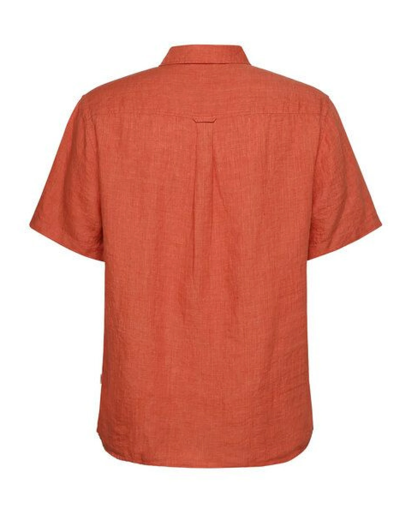 KnowledgeCotton Apparel Regular Leinen-Shirt mit kurzen Ärmeln Hemd - GOTS/Vegan – Ansicht 2