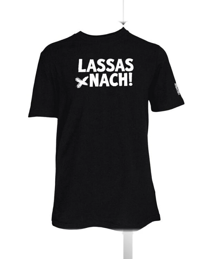 Spirit of Hamburg Biobaumwoll T-Shirt mit Spruch „LASSAS NACH!“