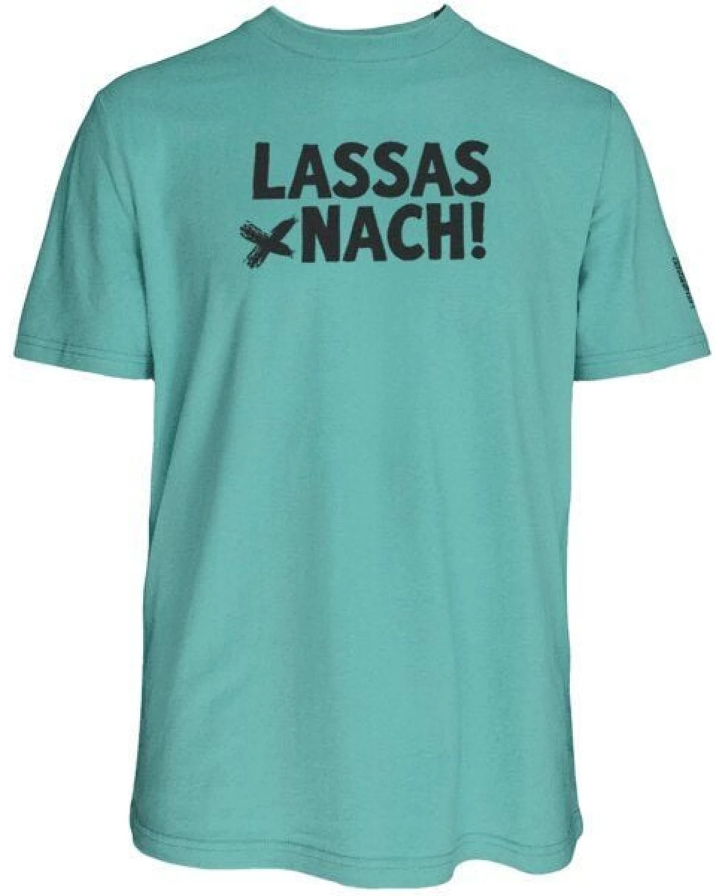 Spirit of Hamburg Biobaumwoll T-Shirt mit Spruch „LASSAS NACH!“ – Ansicht 2