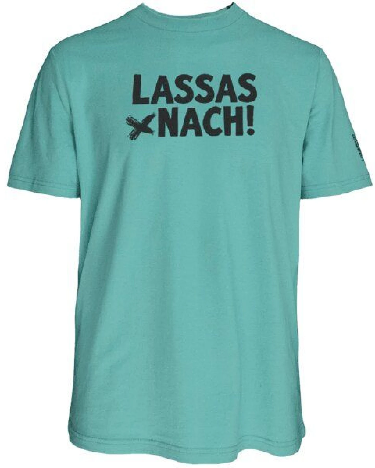 Spirit of Hamburg Biobaumwoll T-Shirt mit Spruch „LASSAS NACH!“ – Ansicht 2