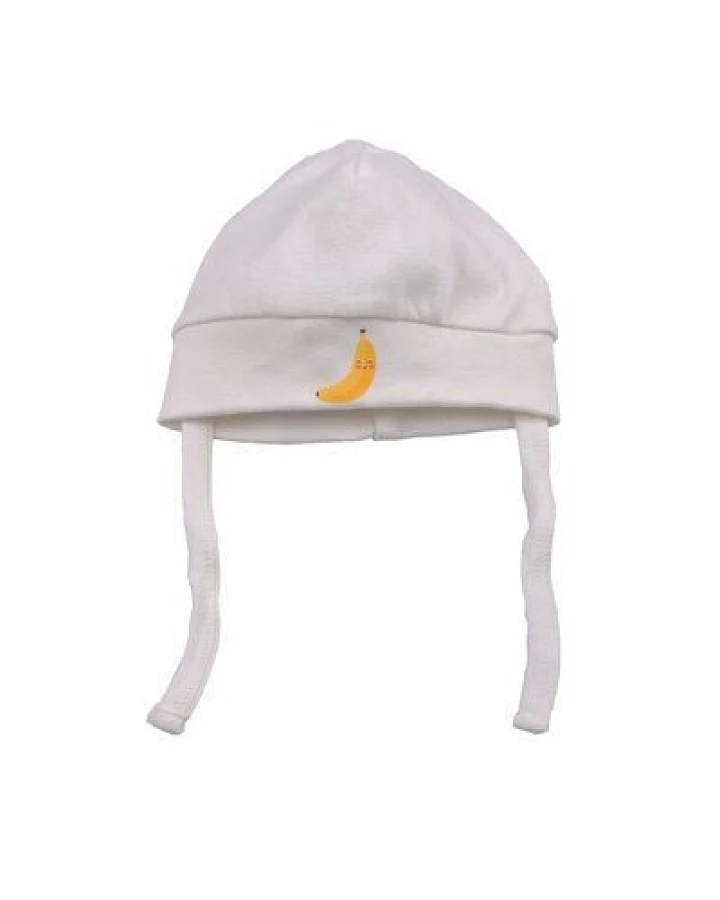 El Puente Babymütze "Funny Banana", Größe 0-3 Monate