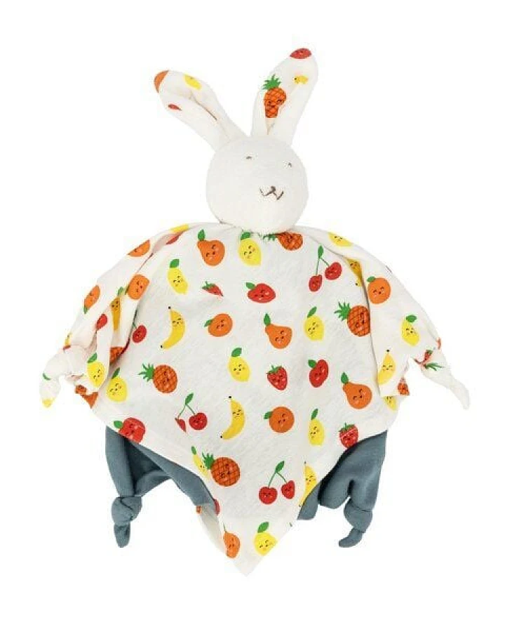 El Puente Schnuffeltuch "Hase" aus Bio-Baumwolle