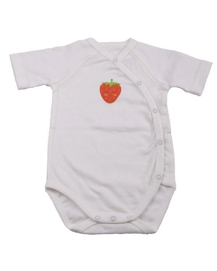 El Puente Babybody "Funny Strawberry", Größe 50/56
