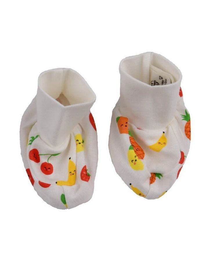 El Puente Babysocken "Funny Fruits", Größe 0-2 Monate