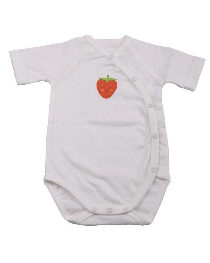 El Puente Babybody "Funny Strawberry", Größe 62/68