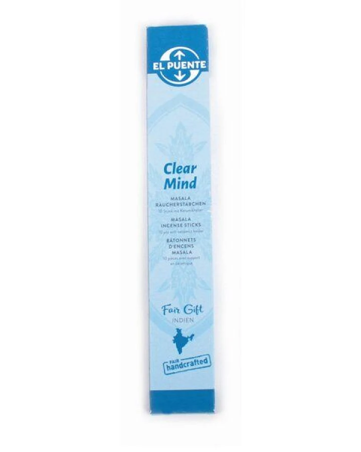 El Puente Masala-Räucherstäbchen "Clear Mind"
