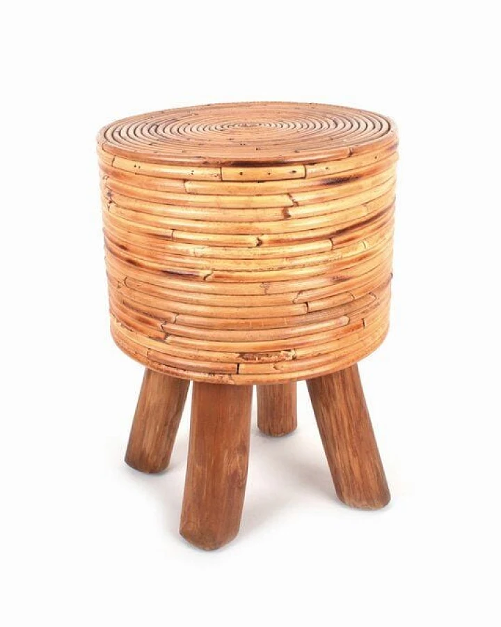 El Puente Sitzhocker "Rattan"