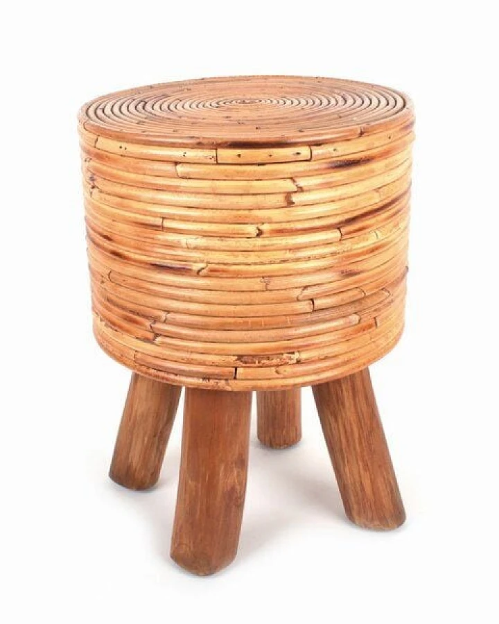 El Puente Sitzhocker "Rattan"