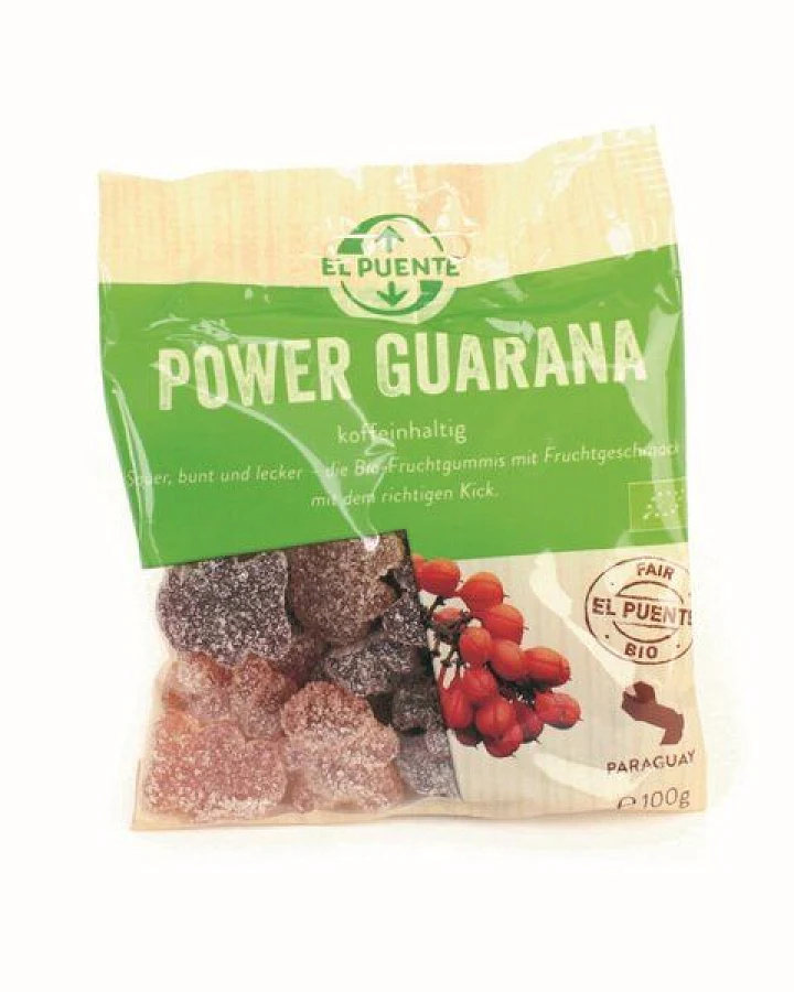 El Puente Power-Guarana - Saure Bio-Fruchtgummi