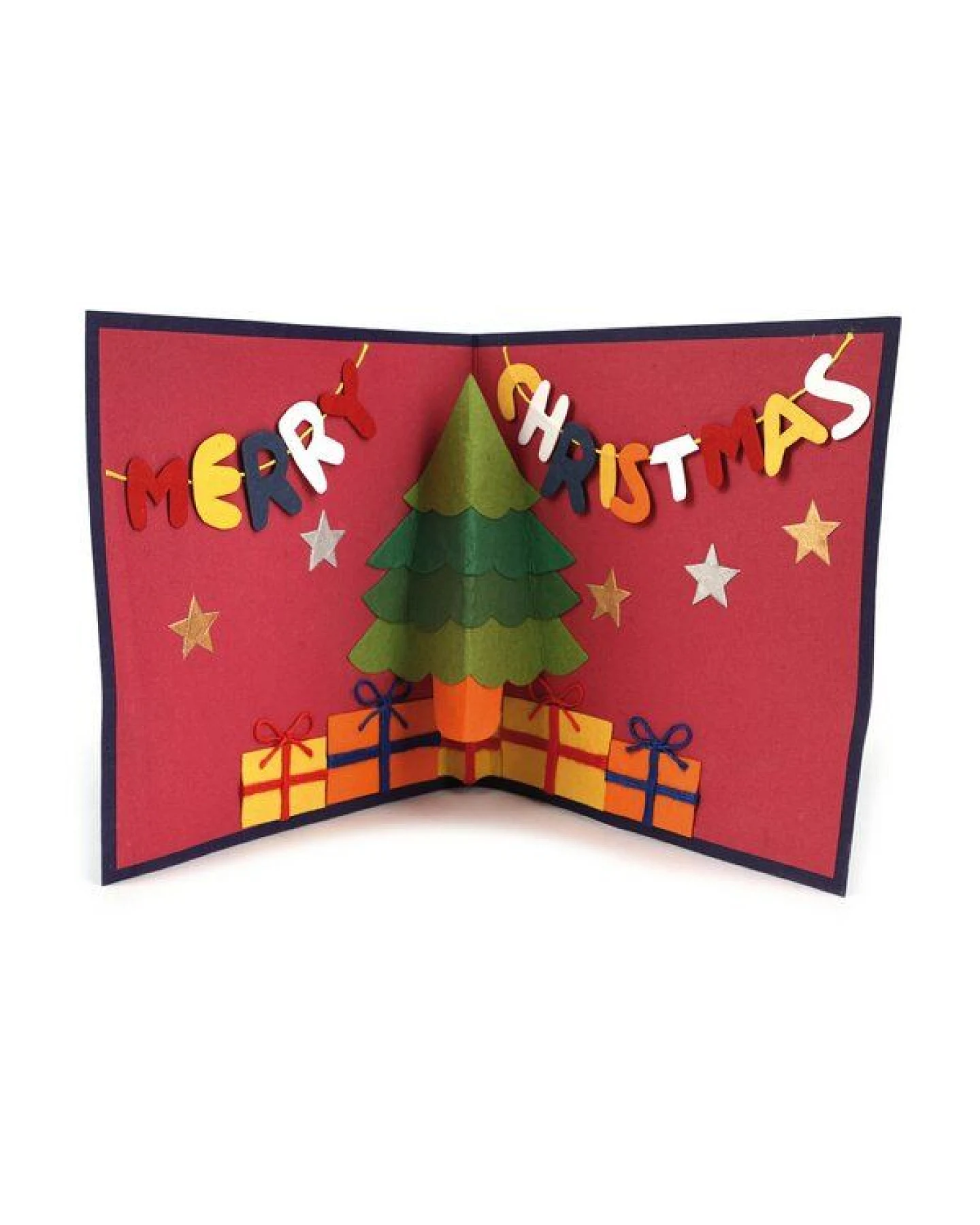 El Puente Pop-Up- Grußkarte "Weihnachtsbaum" – Ansicht 2