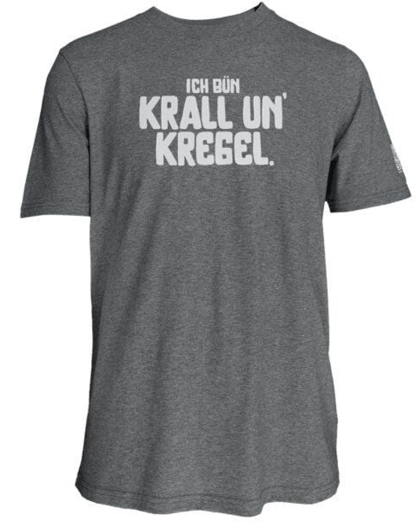 Spirit of Hamburg Biobaumwoll T-Shirt mit Spruch „Ich bün krall un’ kregel“ – Ansicht 4