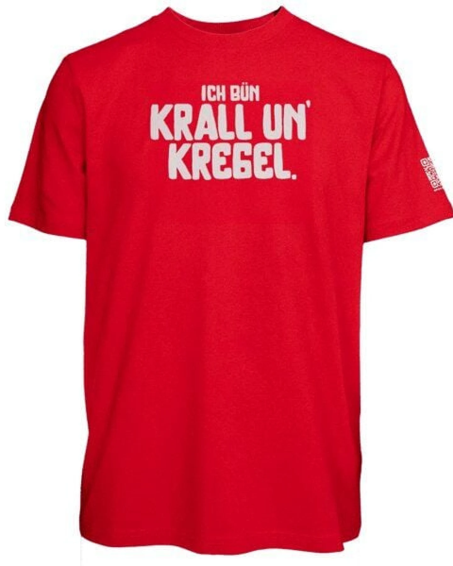 Spirit of Hamburg Biobaumwoll T-Shirt mit Spruch „Ich bün krall un’ kregel“ – Ansicht 2