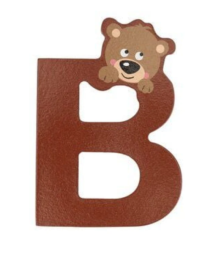 El Puente Holzbuchstabe B "Bär"