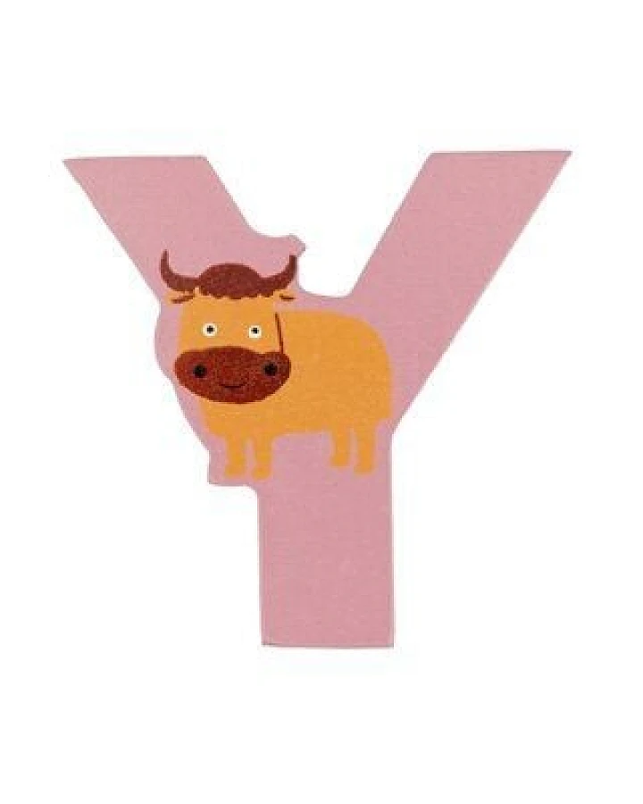 El Puente Holzbuchstabe Y "Yak"