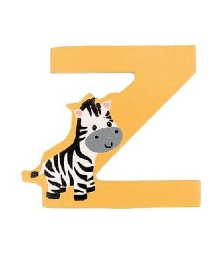 El Puente Holzbuchstabe Z "Zebra"