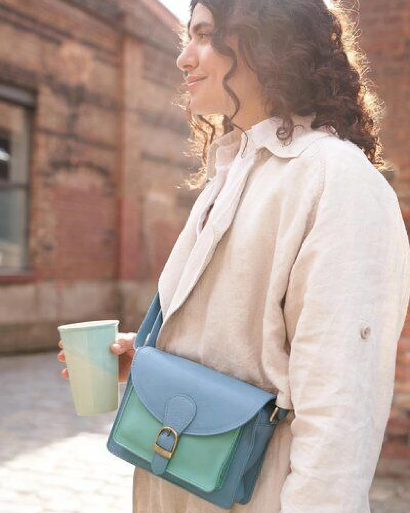 El Puente Schultertasche "Farbmix" – Ansicht 4