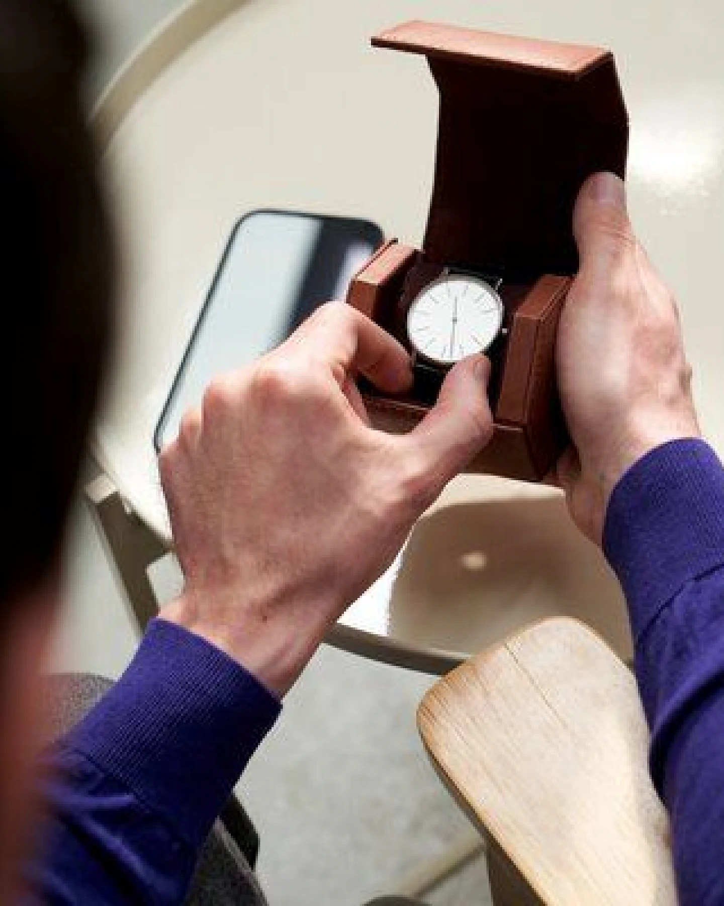 El Puente Box für Armbanduhren "Hexagon" – Ansicht 2