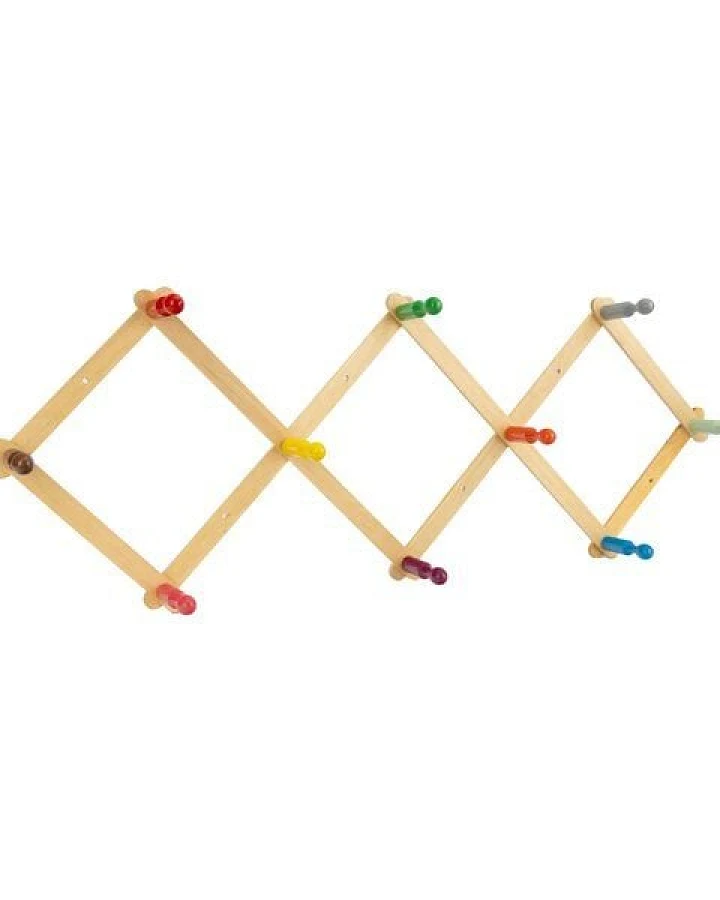 El Puente Garderobenhaken "Ziehharmonika"