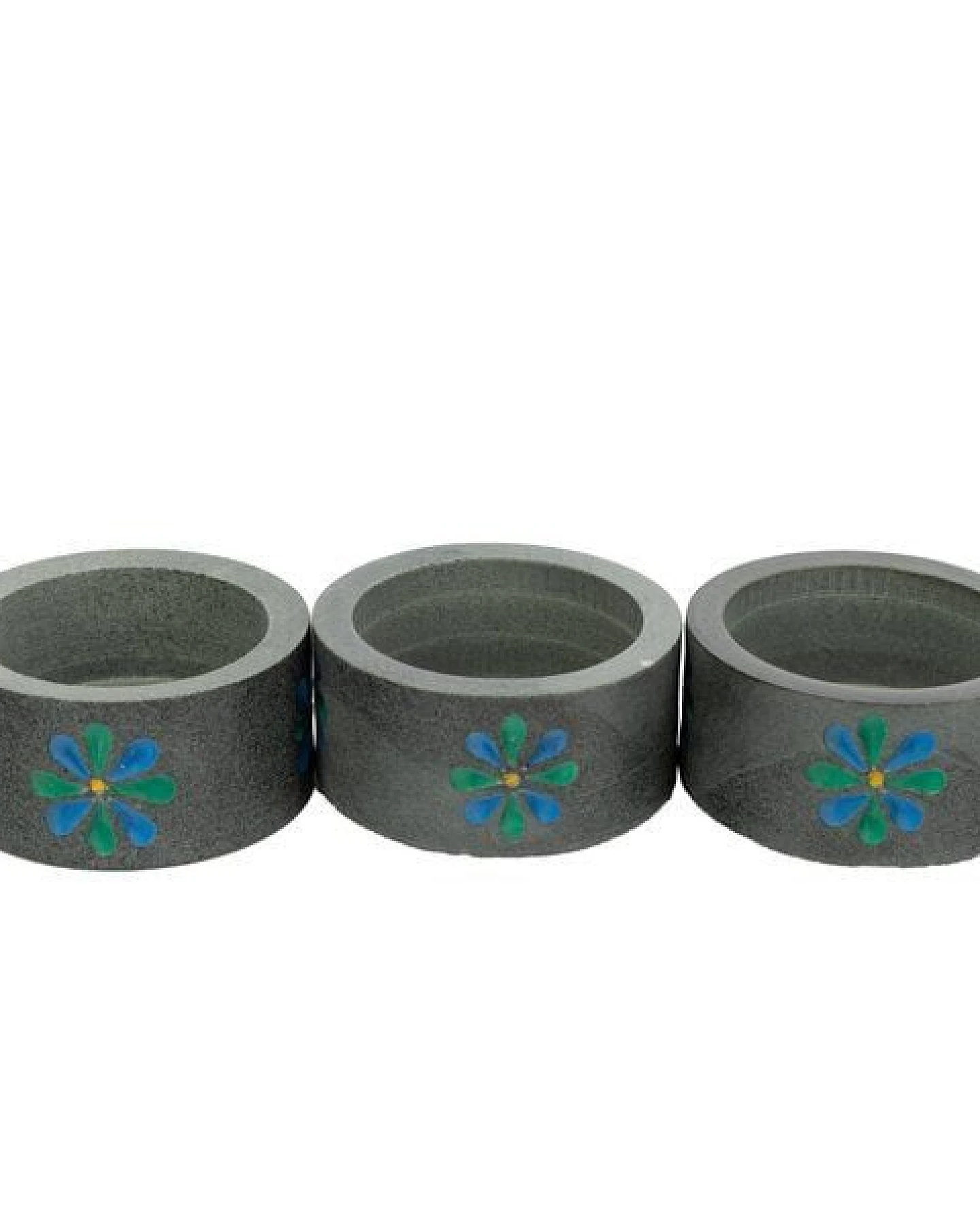 El Puente Teelichthalter "Blume", 3er-Set – Ansicht 2