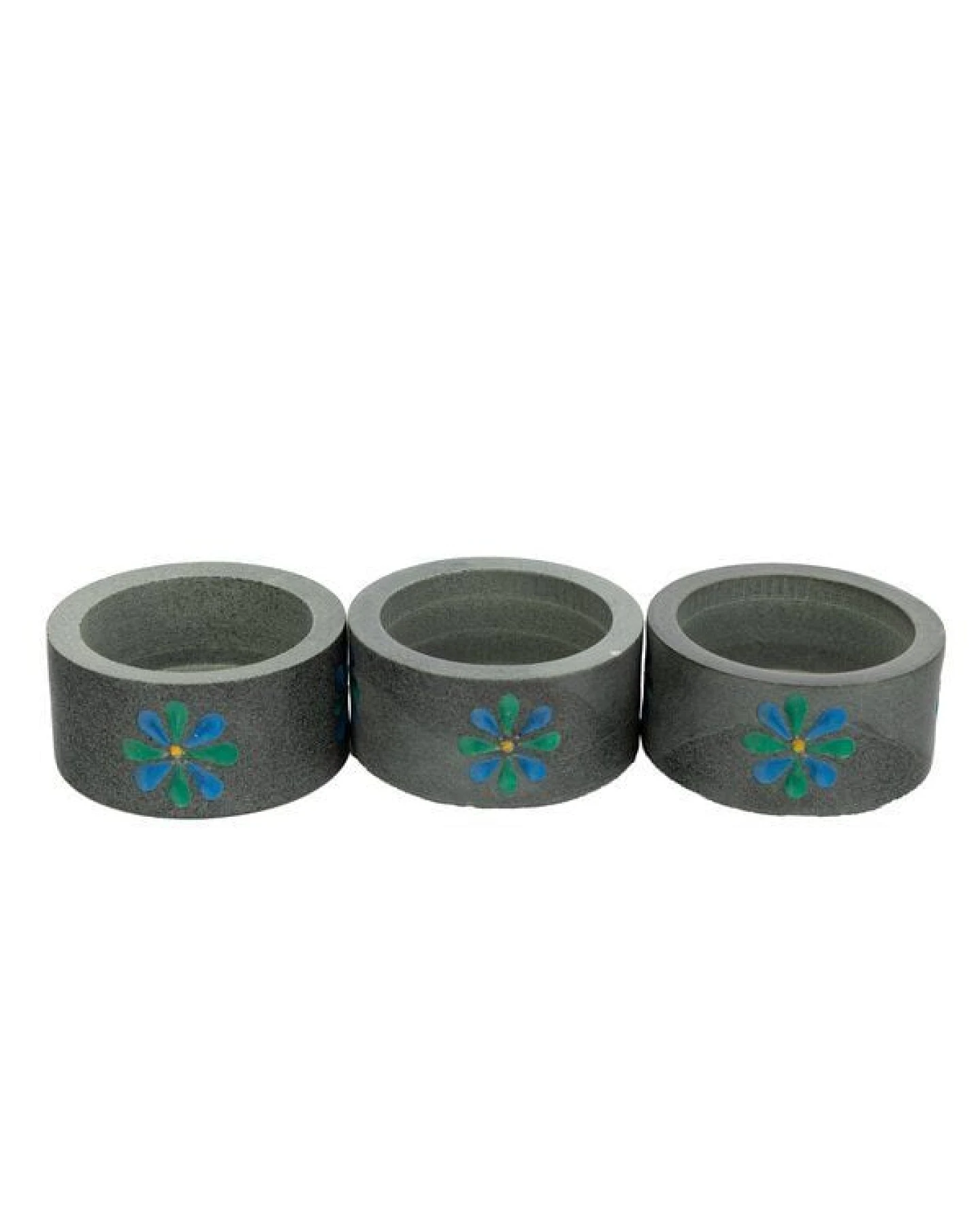 El Puente Teelichthalter "Blume", 3er-Set – Ansicht 2