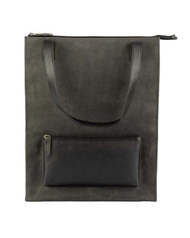 El Puente Handtasche "Schiefer"