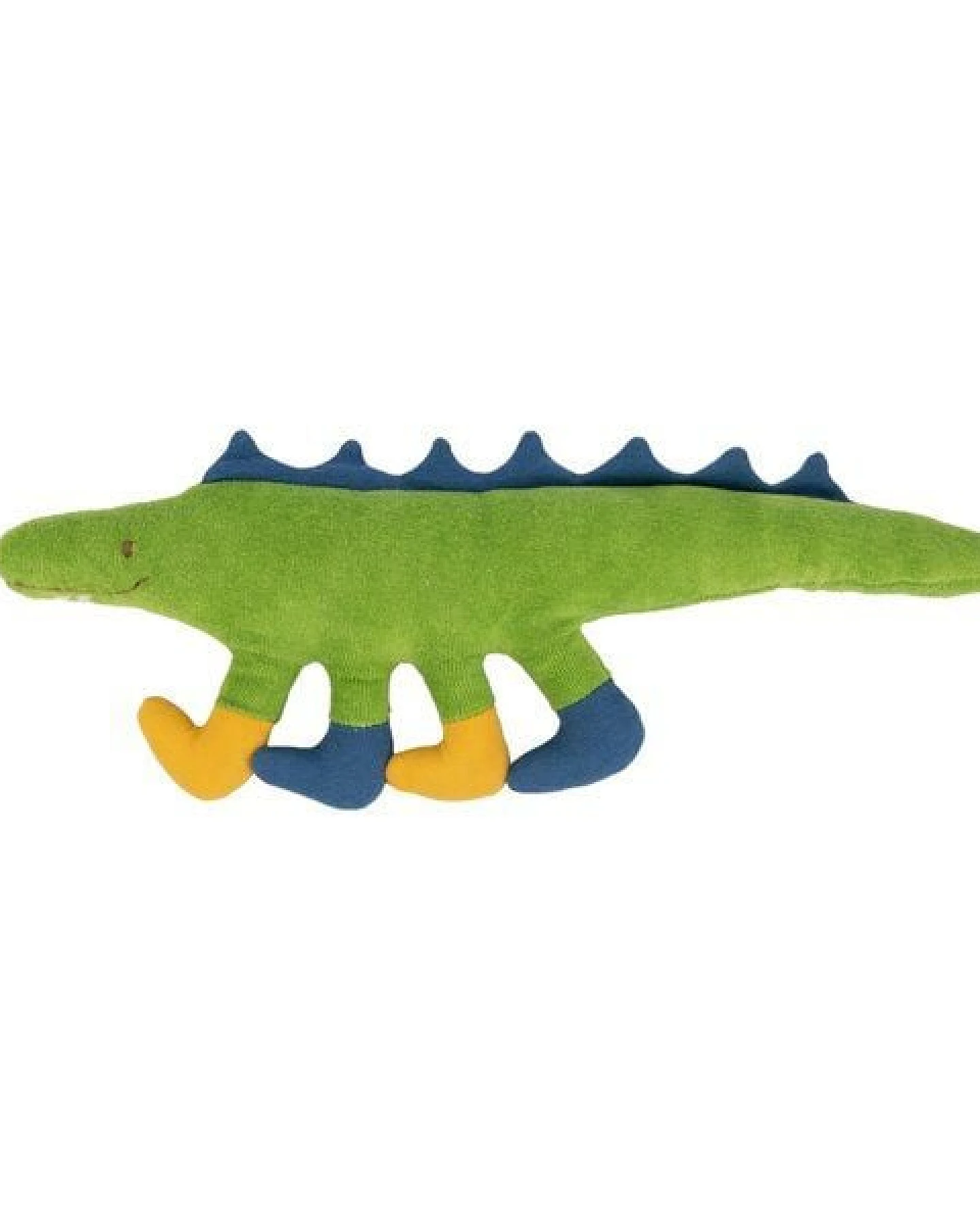 El Puente Stoffpuppe "Kroko" aus Bio-Baumwolle – Ansicht 2