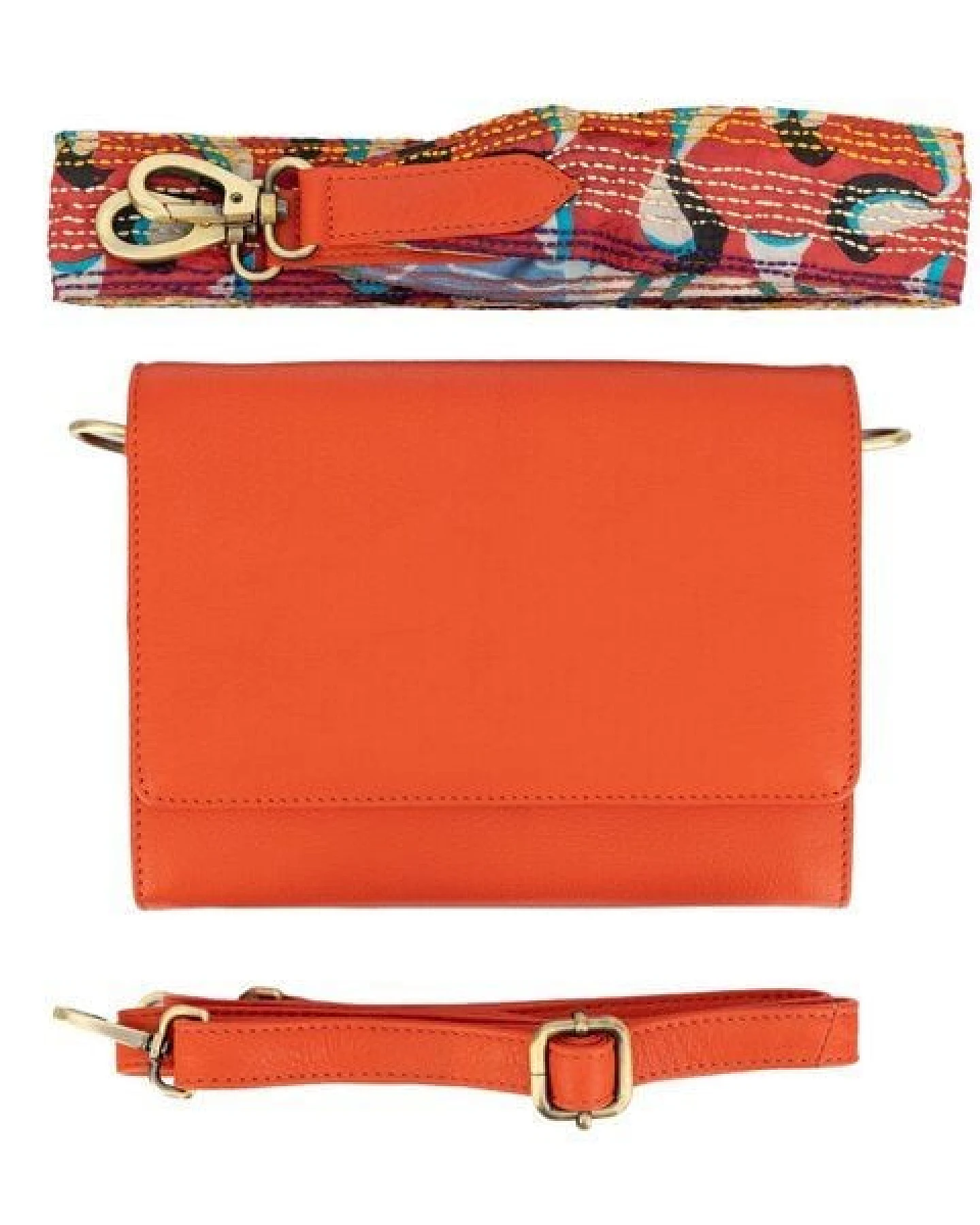 El Puente Schultertasche "Orange" – Ansicht 3