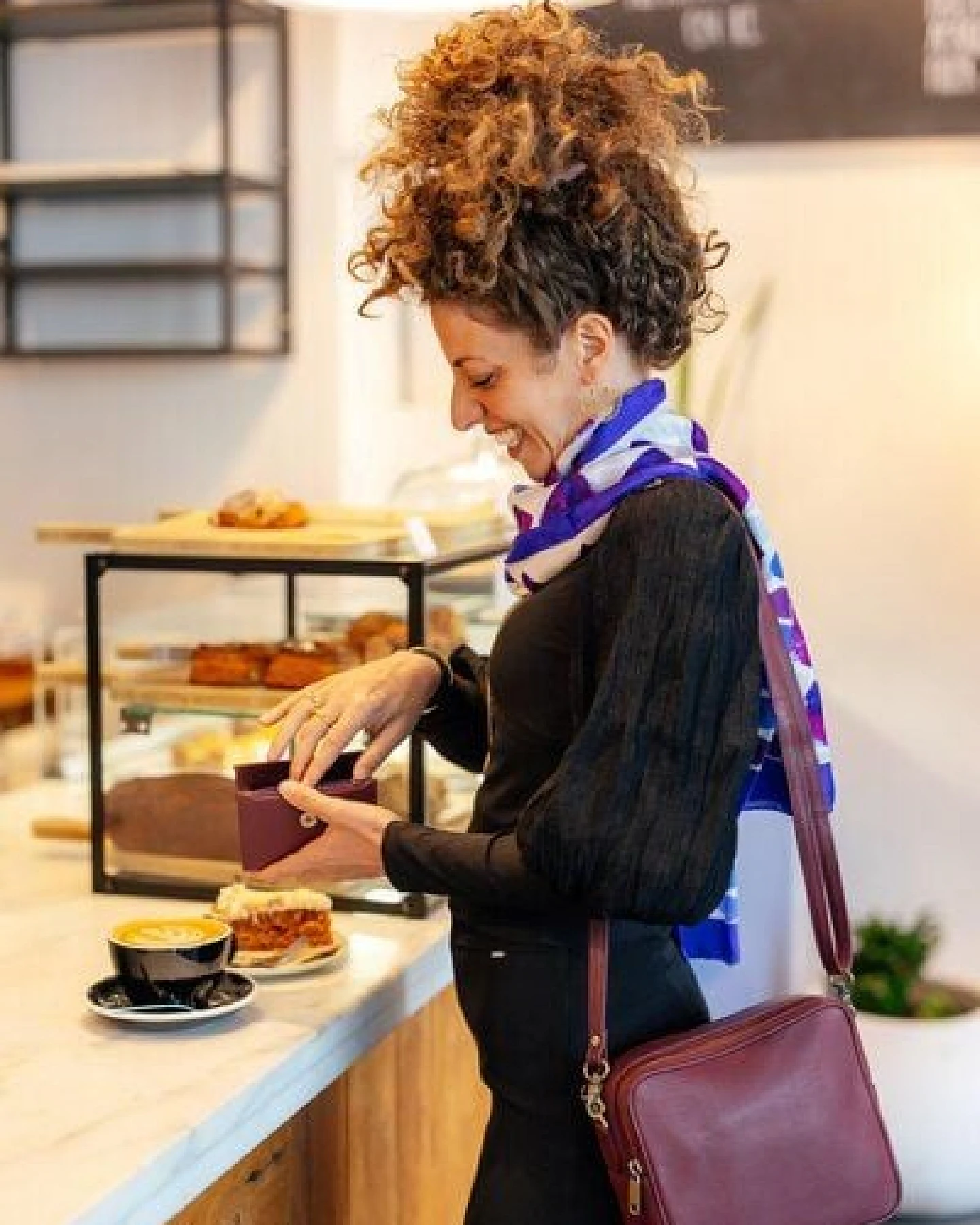 El Puente Schultertasche "Beere" – Ansicht 4