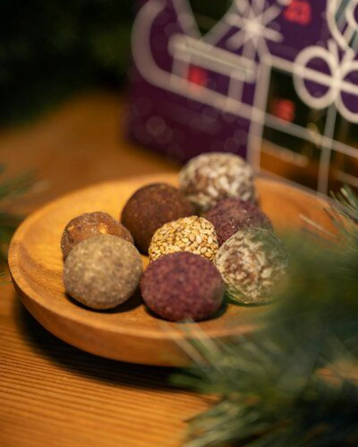 El Puente Veganer Bio Dattel-Trüffel Adventskalender – Ansicht 4