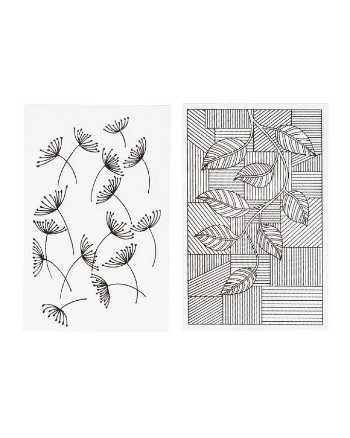 El Puente Postkarten aus Papier mit Pusteblumen (2er-Set)