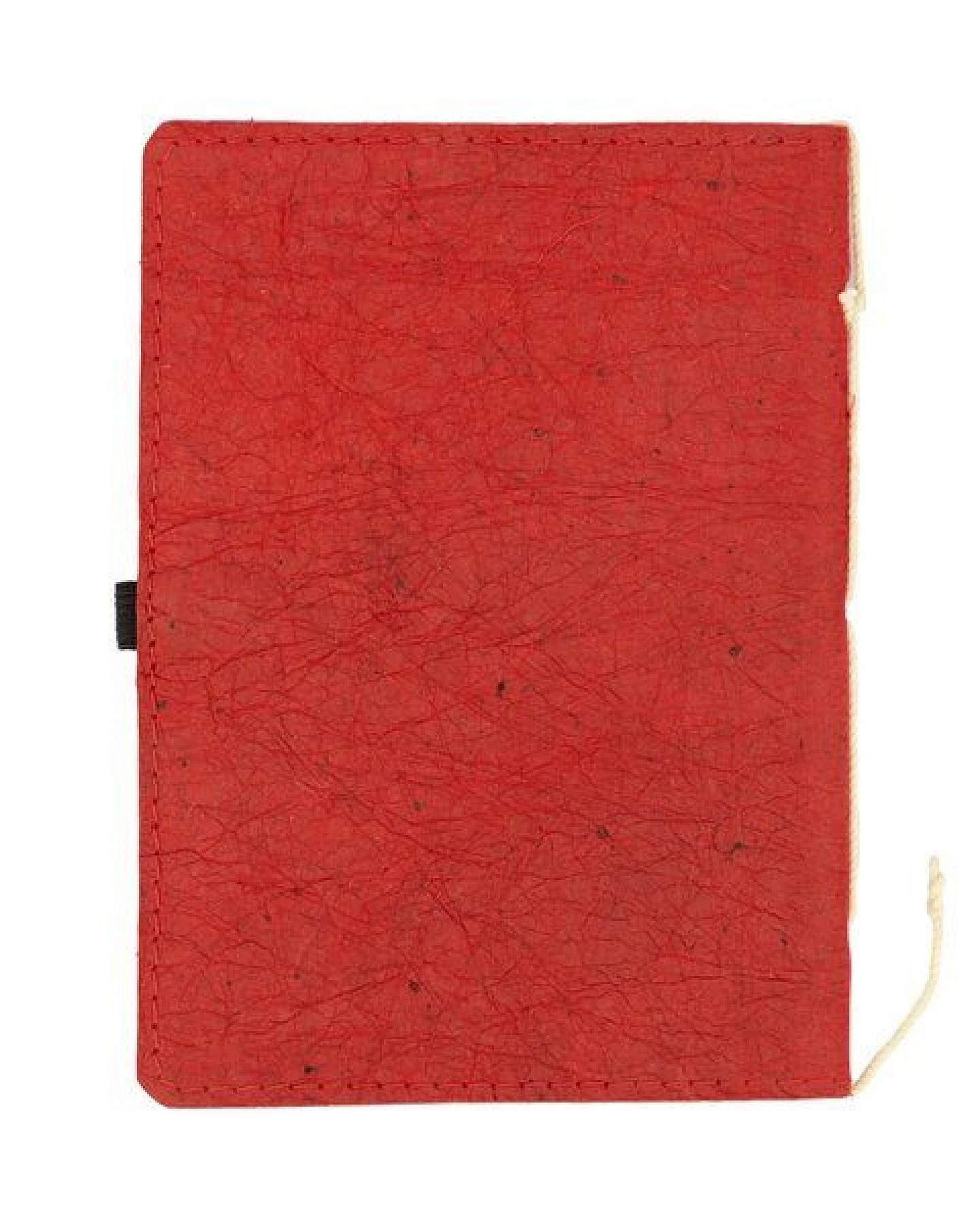 El Puente Notizbuch mit handgeschöpftem Papier in Rot – Ansicht 2