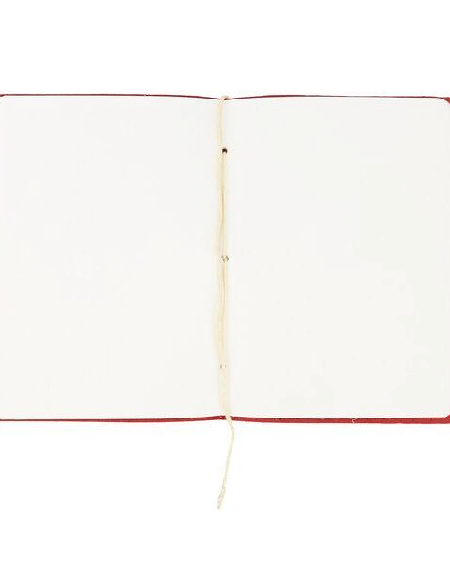 El Puente Notizbuch mit handgeschöpftem Papier in Rot – Ansicht 3