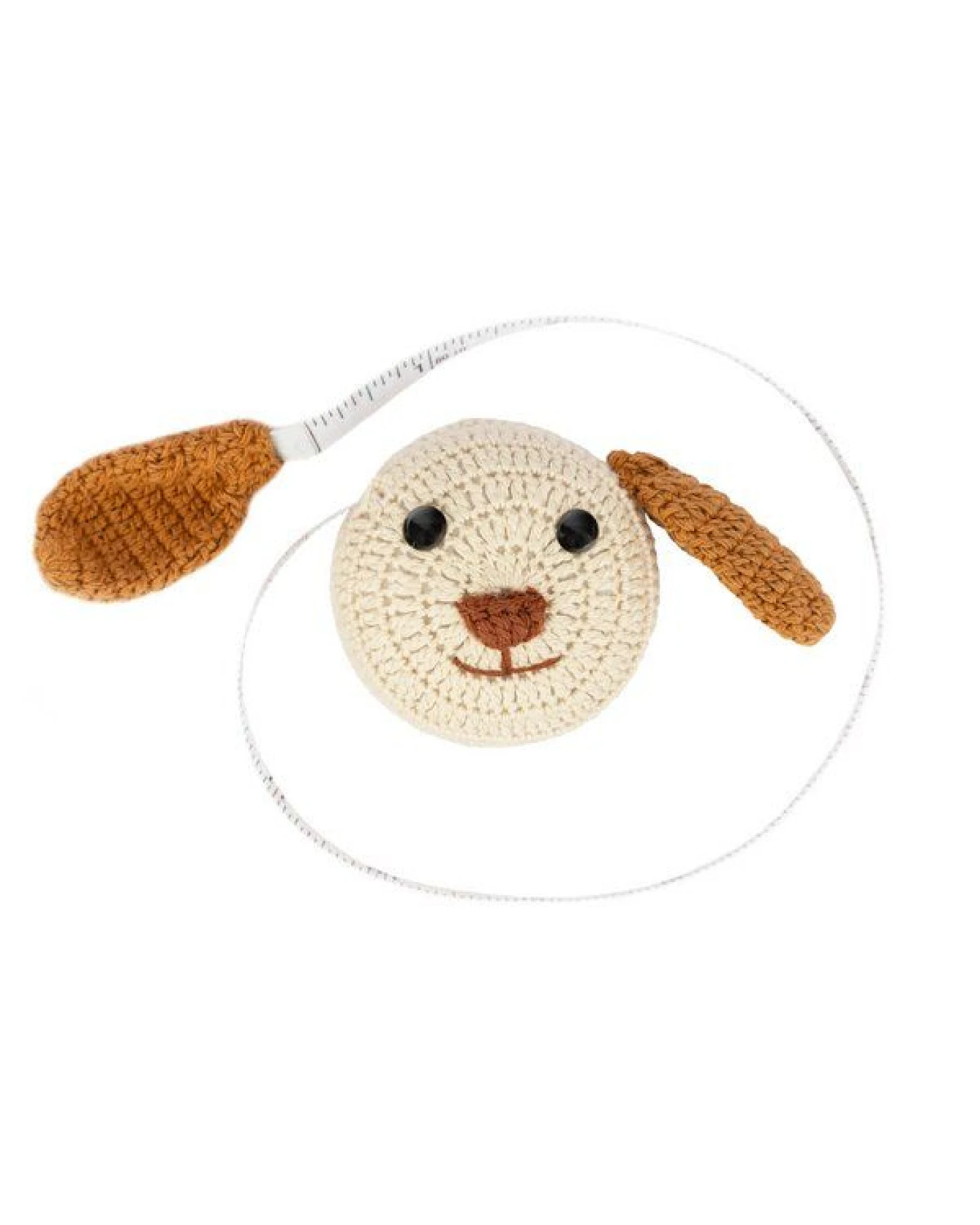 El Puente Maßband Hund in Beige-Braun – Ansicht 2