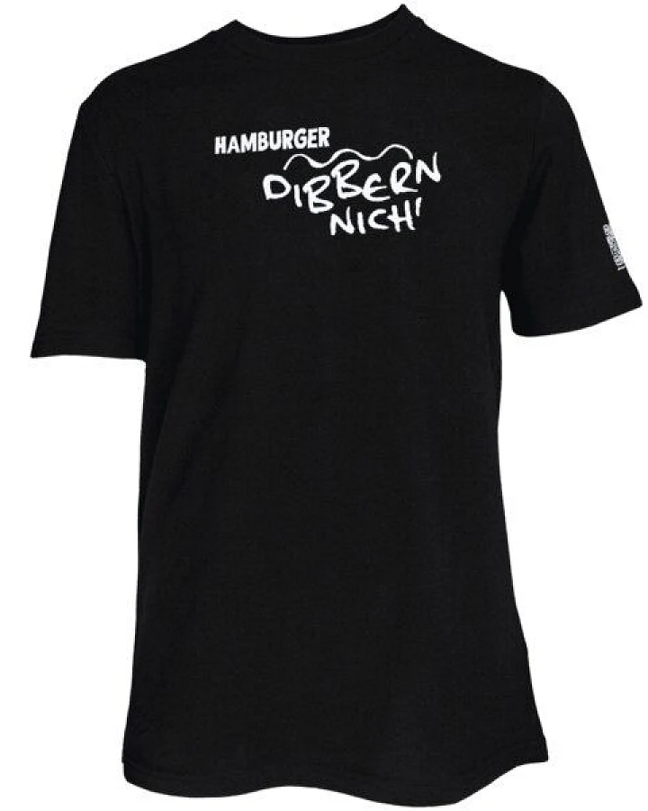 Spirit of Hamburg Biobaumwoll T-Shirt mit Spruch „Hamburger dibbern nich‘“