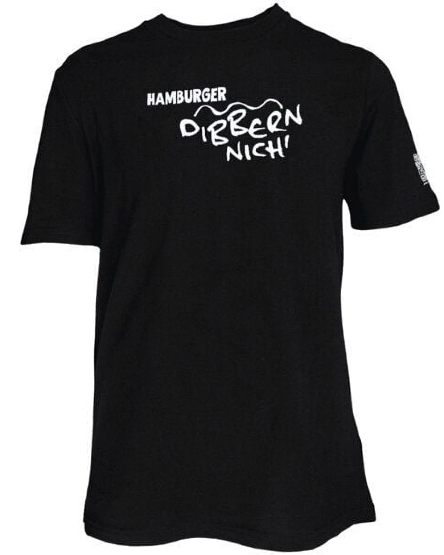 Spirit of Hamburg Biobaumwoll T-Shirt mit Spruch „Hamburger dibbern nich‘“ – Ansicht 2