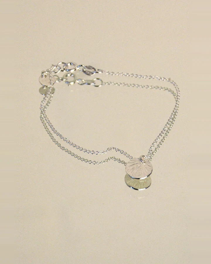 Armband Small Shell Silber