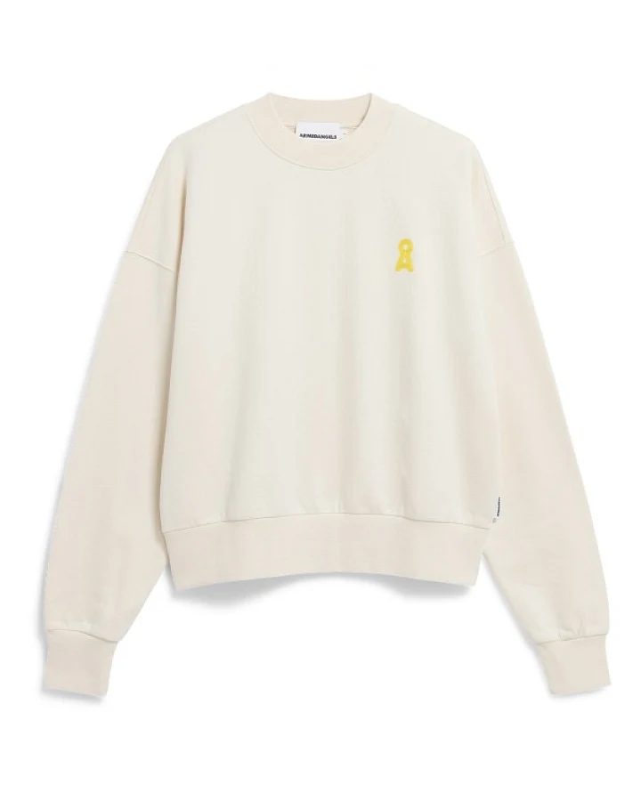 ARMEDANGELS - Women's Iconic Å Alizaa Sweat - Pullover Gr S weiß