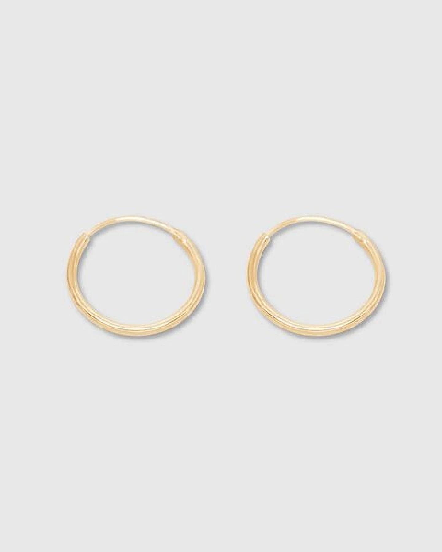 fejn jewelry Creole 'simple hoop XS / S / M / L' – Ansicht 2