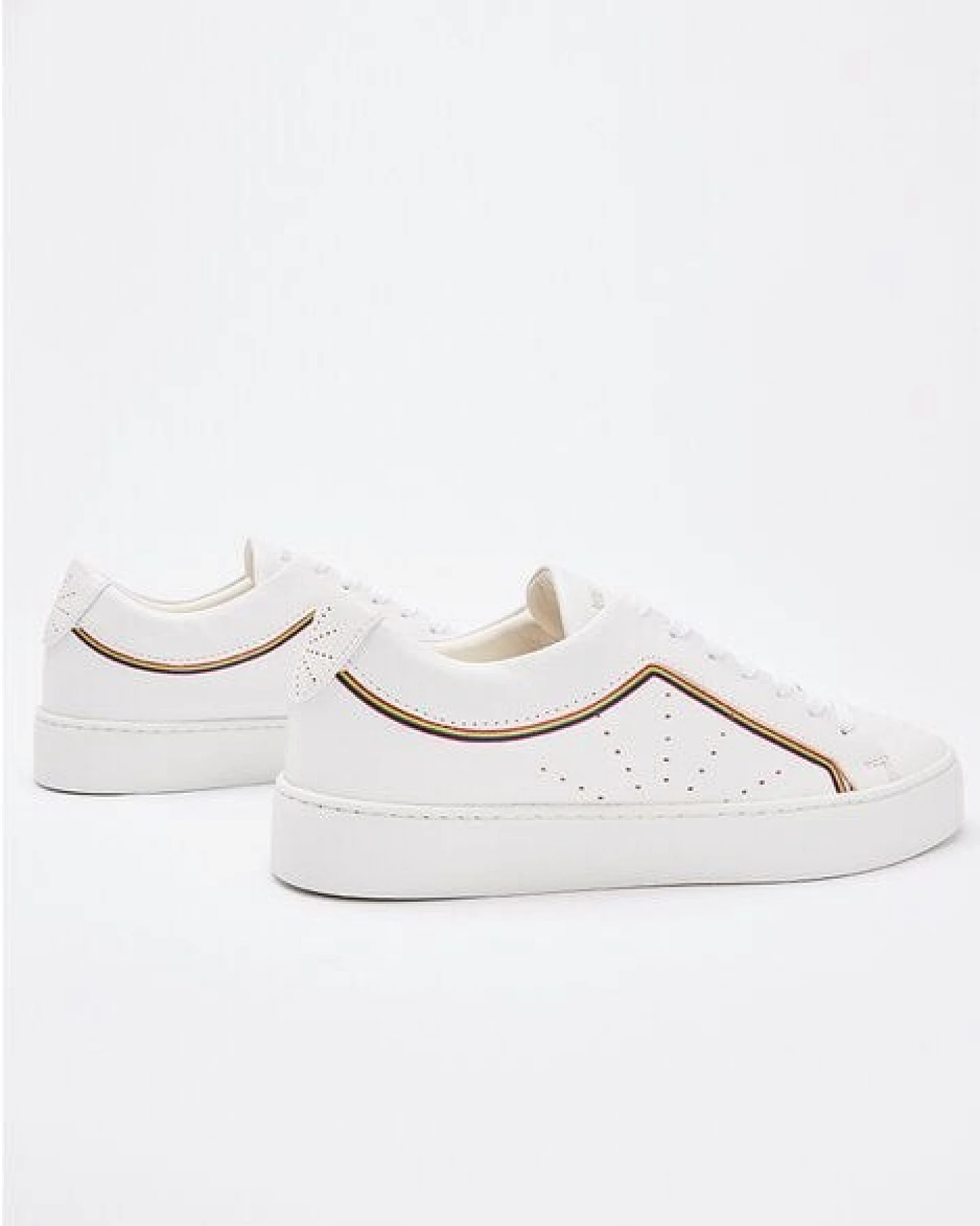 NINE TO FIVE #gràcia - minimalistischer Damen Laced Sneaker aus Bioleder – Ansicht 4