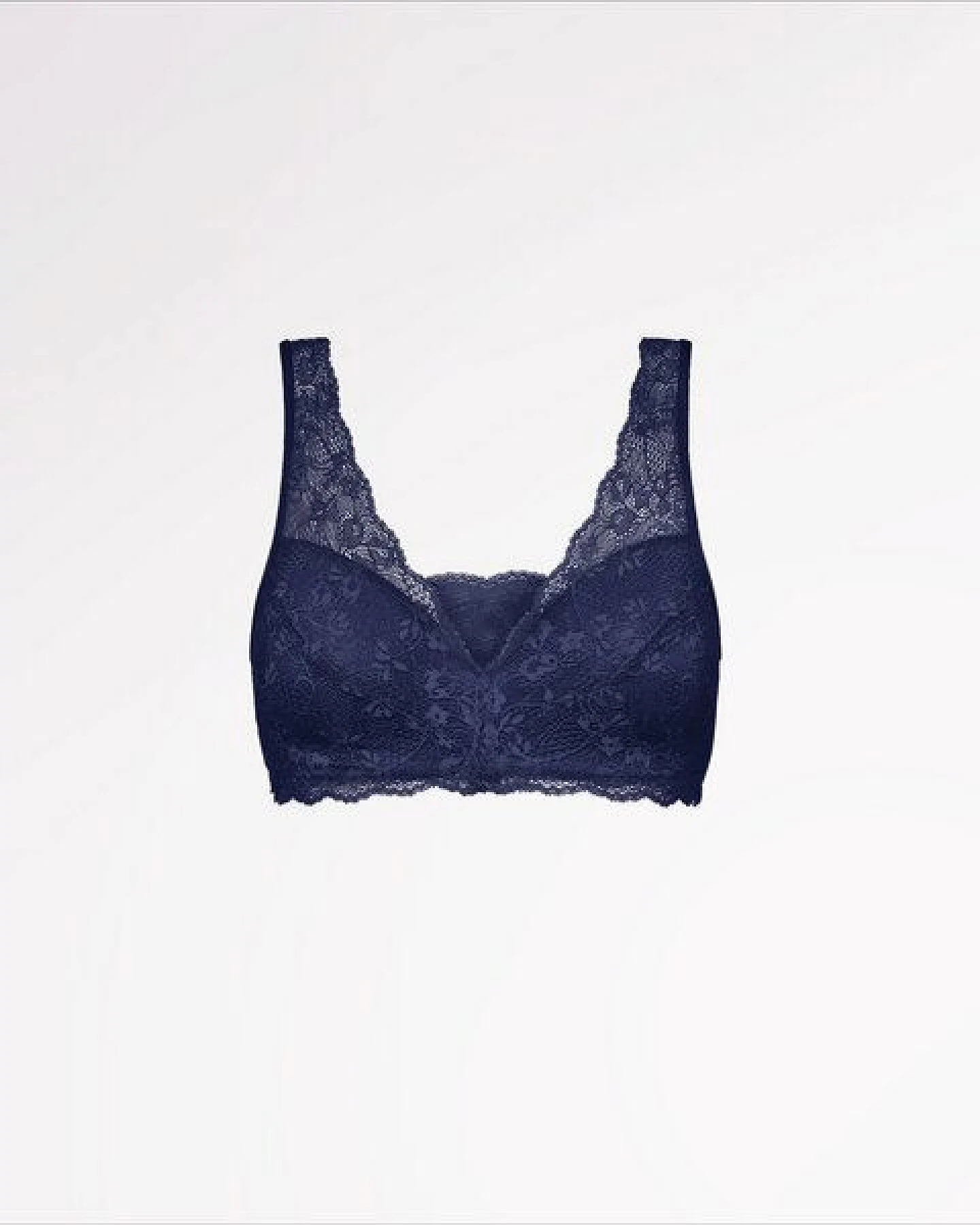 CASAGiN Bralette-BH aus natürlichem Bio-Stoff und weicher Öko-Spitze mit schlichtem Design – Ansicht 3