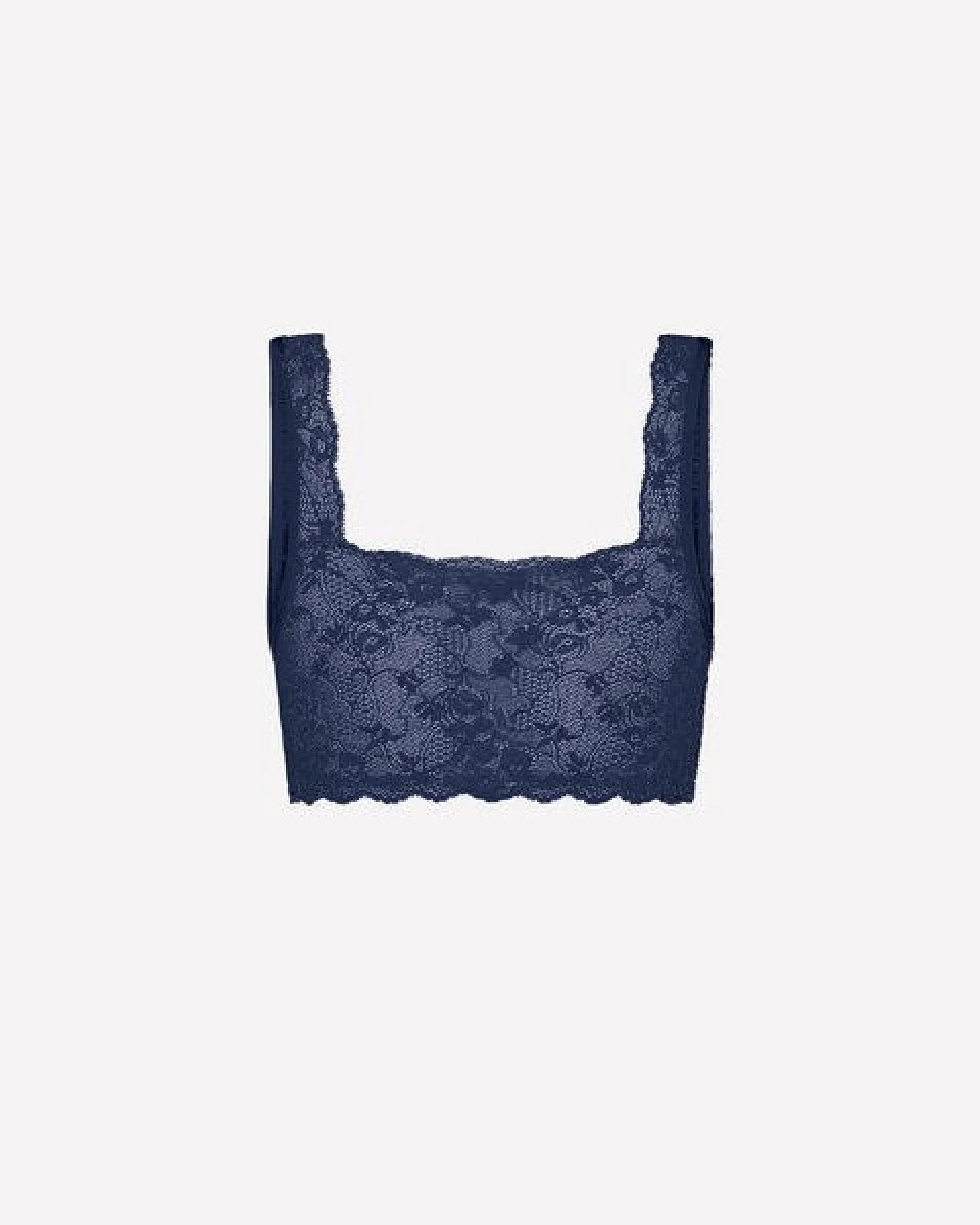 CASAGiN Bralette-BH aus natürlichem Bio-Stoff und weicher Öko-Spitze mit schlichtem Design – Ansicht 4