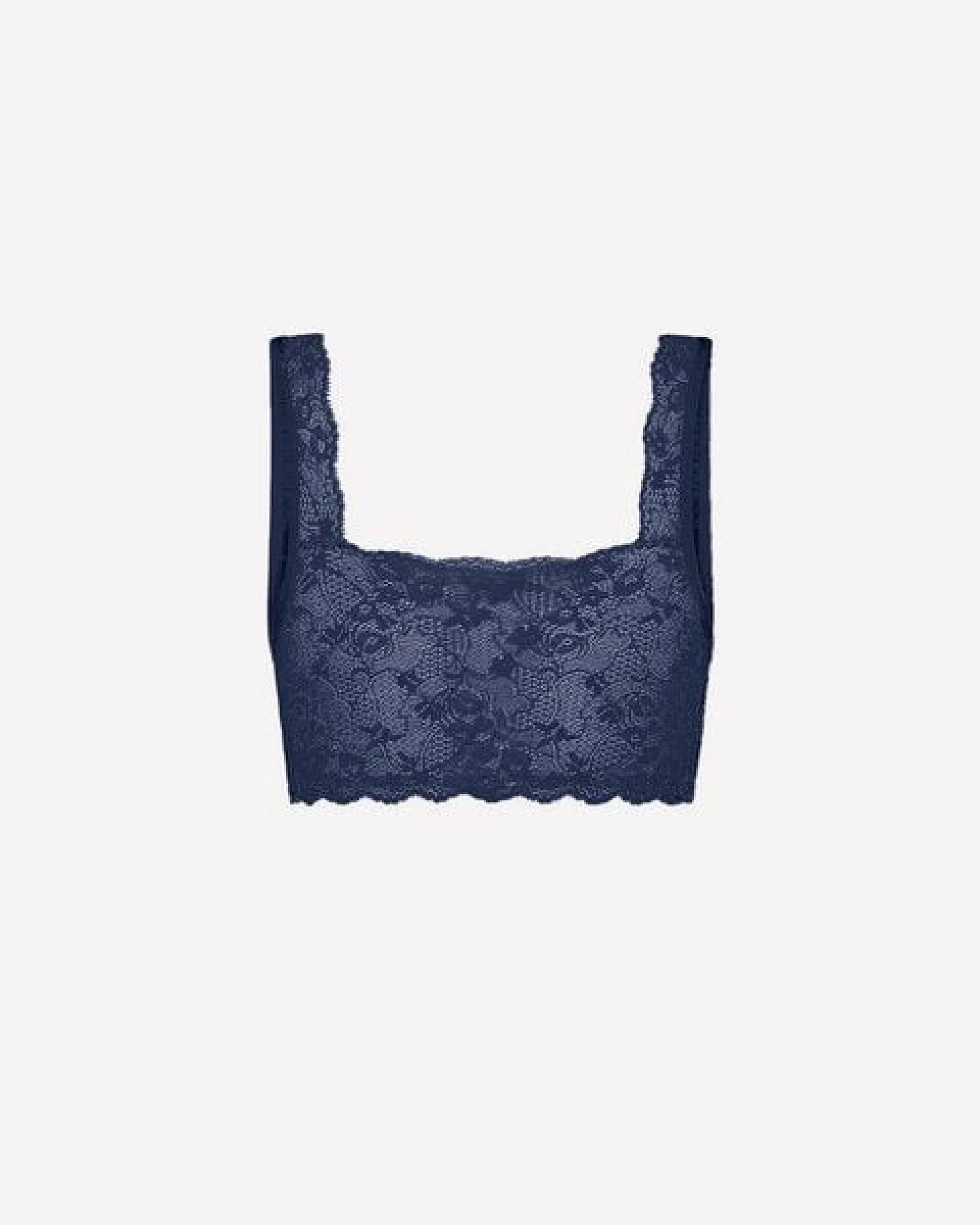 CASAGiN Bralette-BH aus natürlichem Bio-Stoff und weicher Öko-Spitze mit schlichtem Design – Ansicht 4