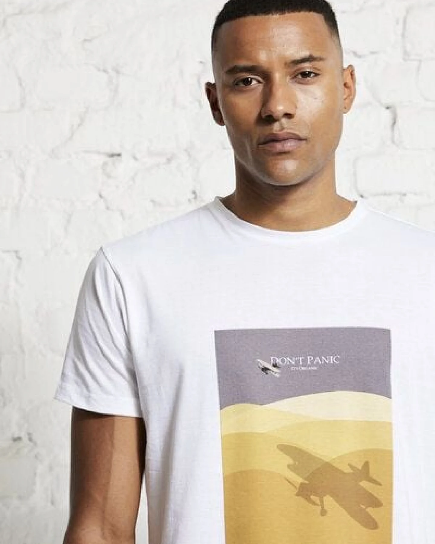 Wunderwerk Herren Tee aus Bio-Baumwolle "Tee don't panic patient male" – Ansicht 4
